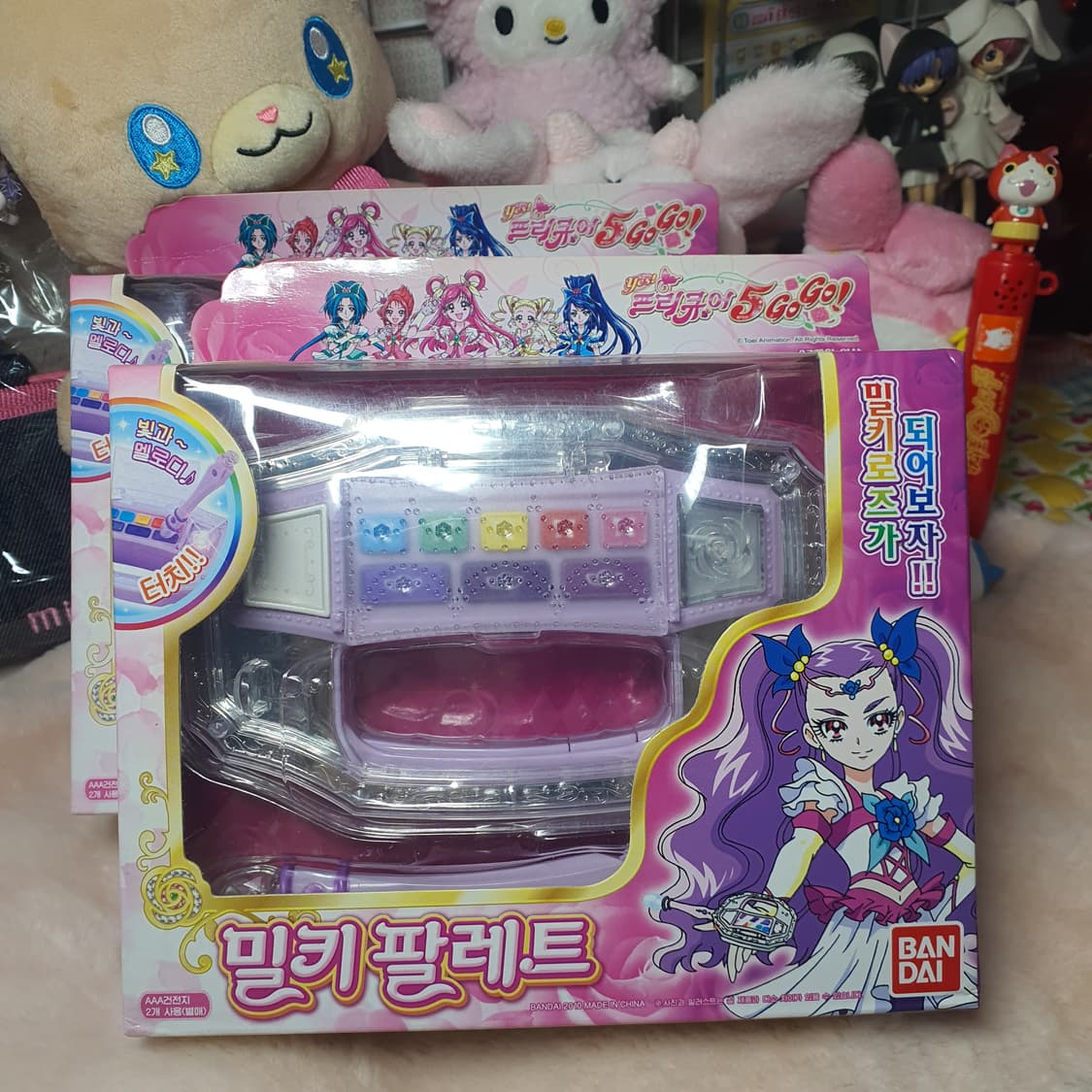 미개봉) 고전 밀키 팔레트 완구 프리큐어 5 밀키로즈 고전완구 고전문구 상품이미지2