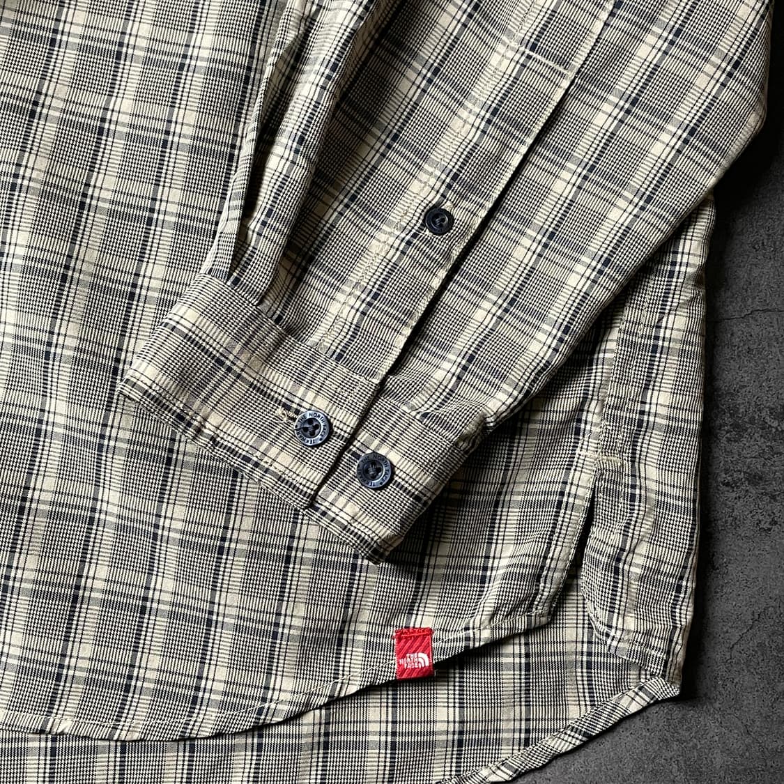 THE NORTH FACE 노스페이스 빈티지 그레이 체크셔츠 A00512 상품이미지5