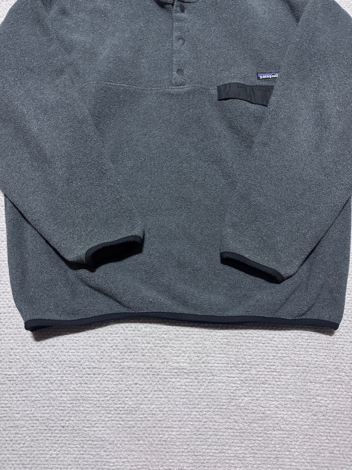 00s 파타고니아 신칠라 스냅티 그레이 L 상품이미지4