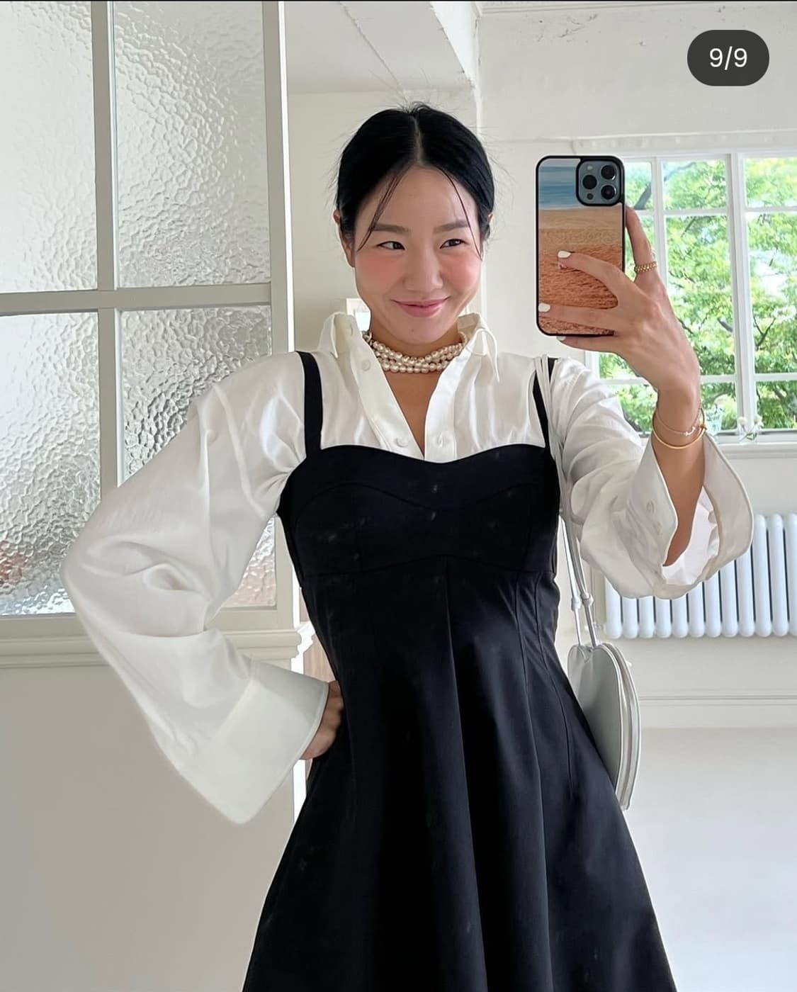 엠엠엠 mmm 매니모어몽 우아한드레스 원피스 블랙 상품이미지4