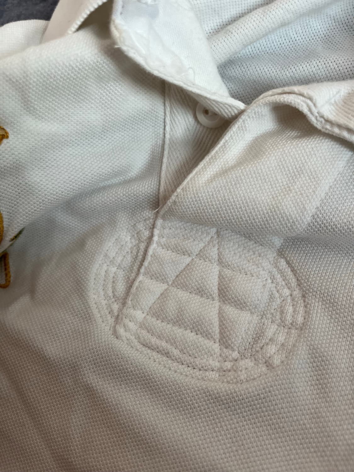 폴로 S 빅포니 카라 롱슬리브 화이트 판매합니다 상품이미지3