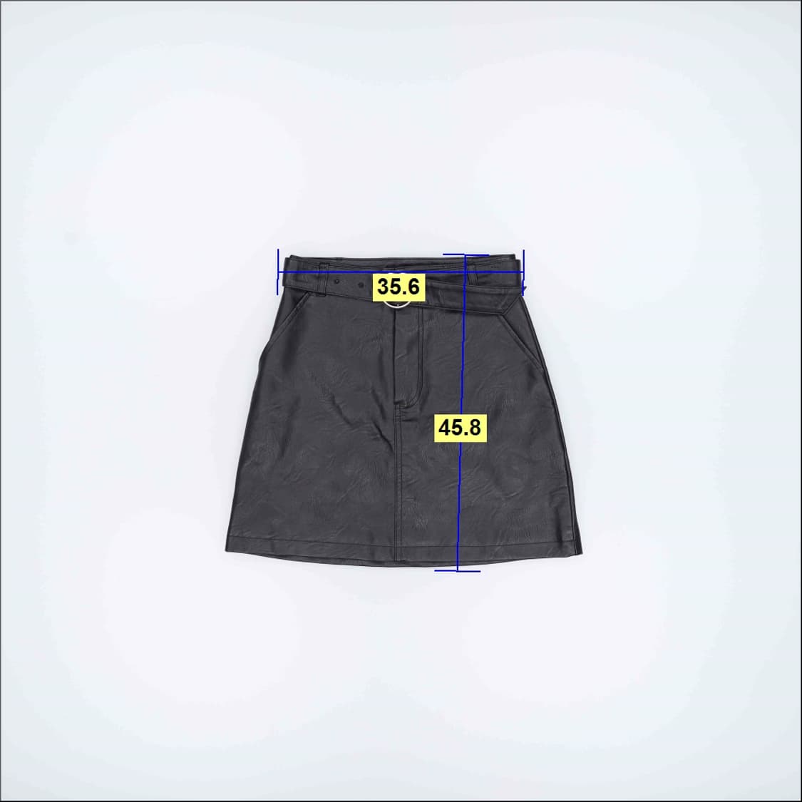 24 미쏘 여성 레더 스커트 0331H1 상품이미지5