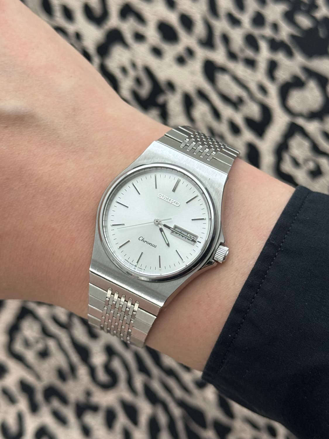 80s 빈티지 세이코 크로노스 쿼츠 상품이미지9