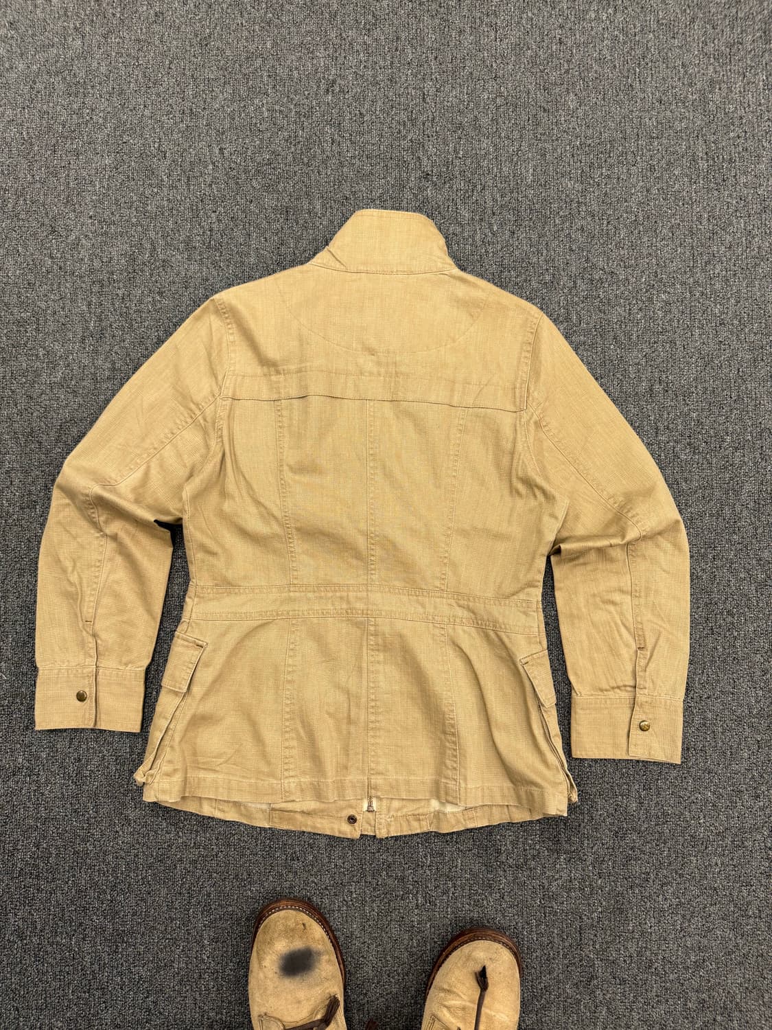 Plymton 빈티지 여성 베이지 사파리자켓 상품이미지5