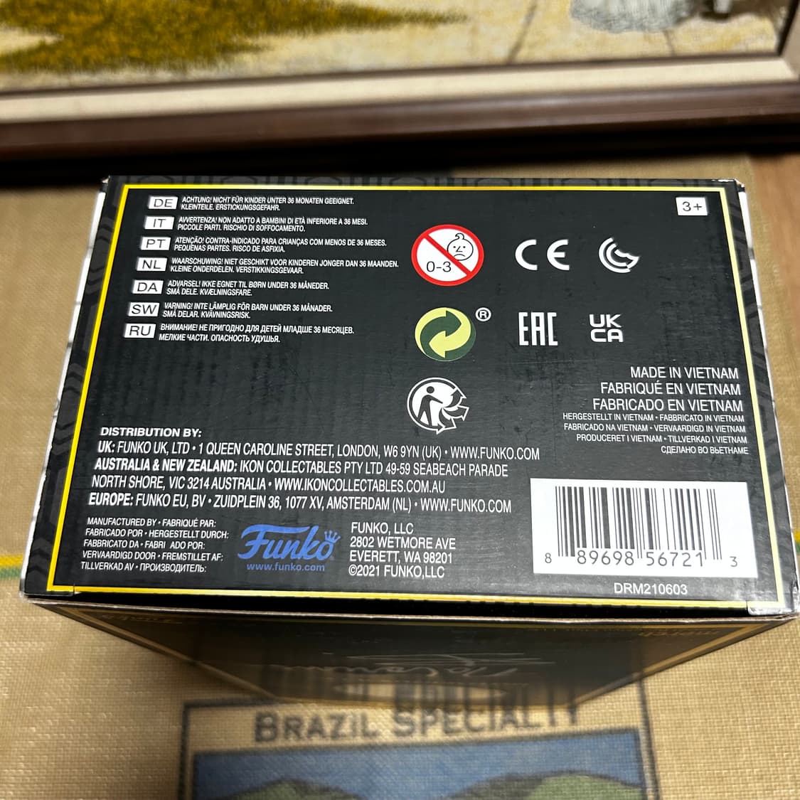 새상품 펀코 골드 프리미엄 바이닐 피규어 비기 12인치 상품이미지6