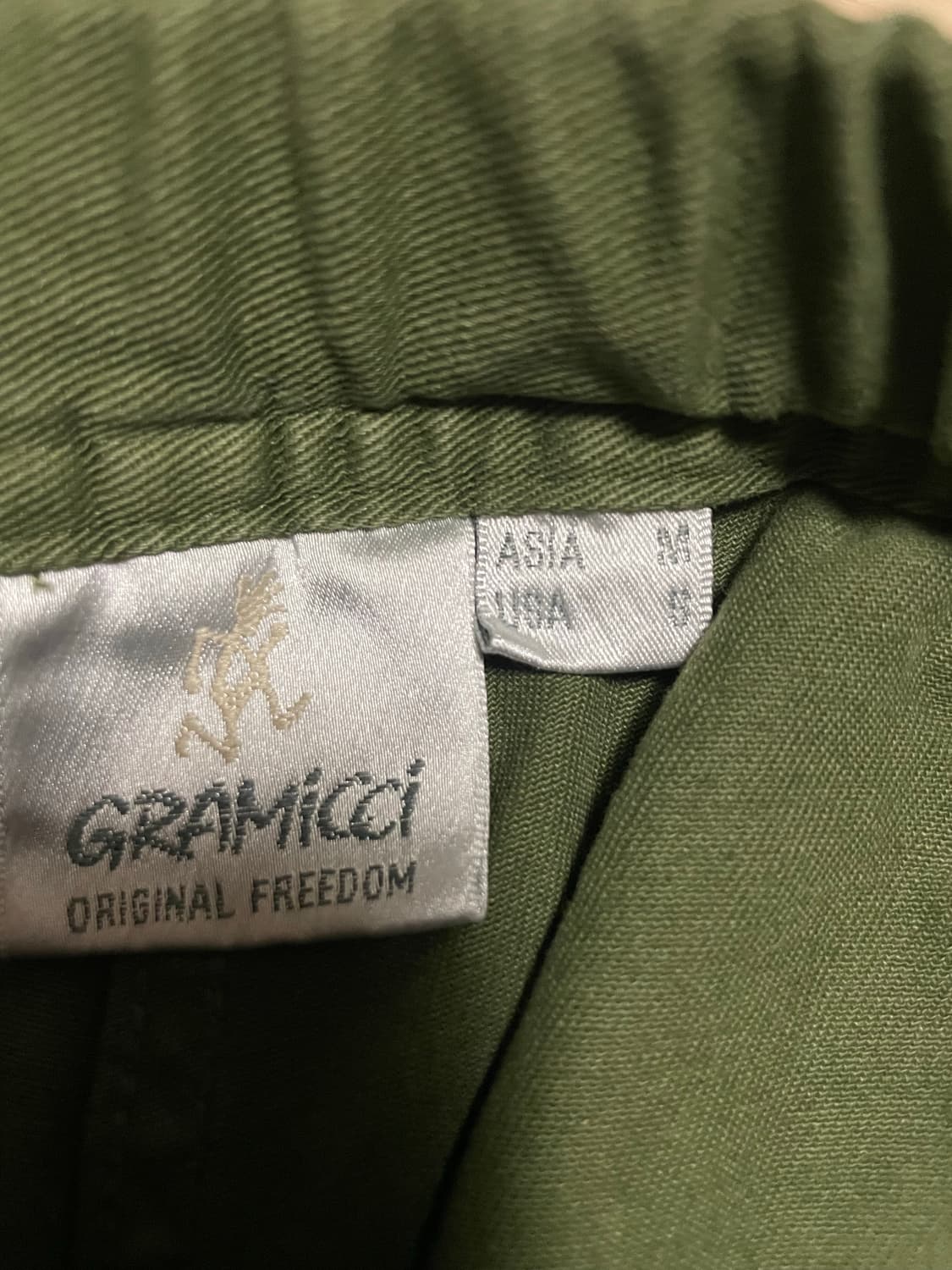 그라미치 가젯 팬츠 올리브 M 상품이미지2