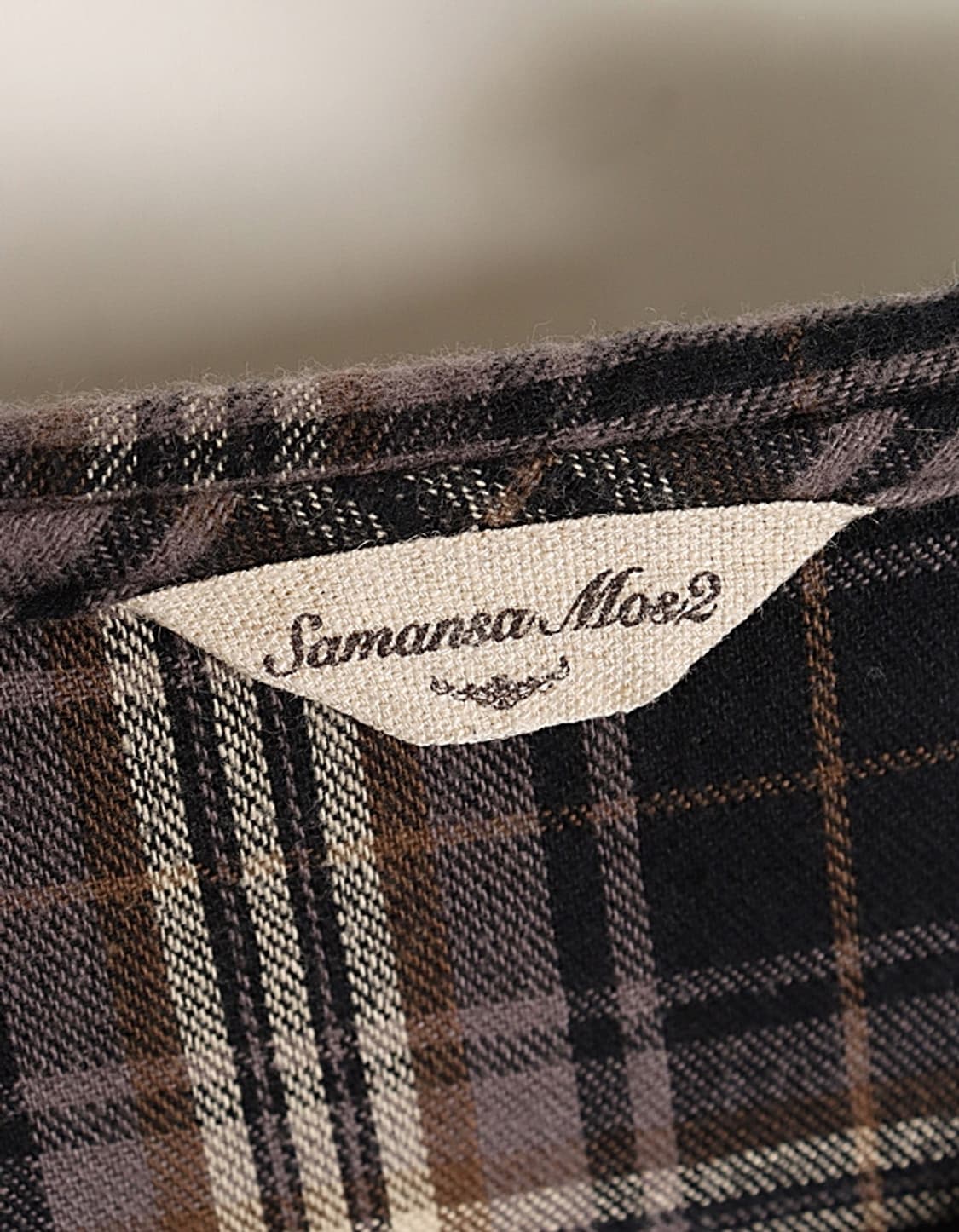 Samansa Mos2 Flannel One-Piece   상품이미지7