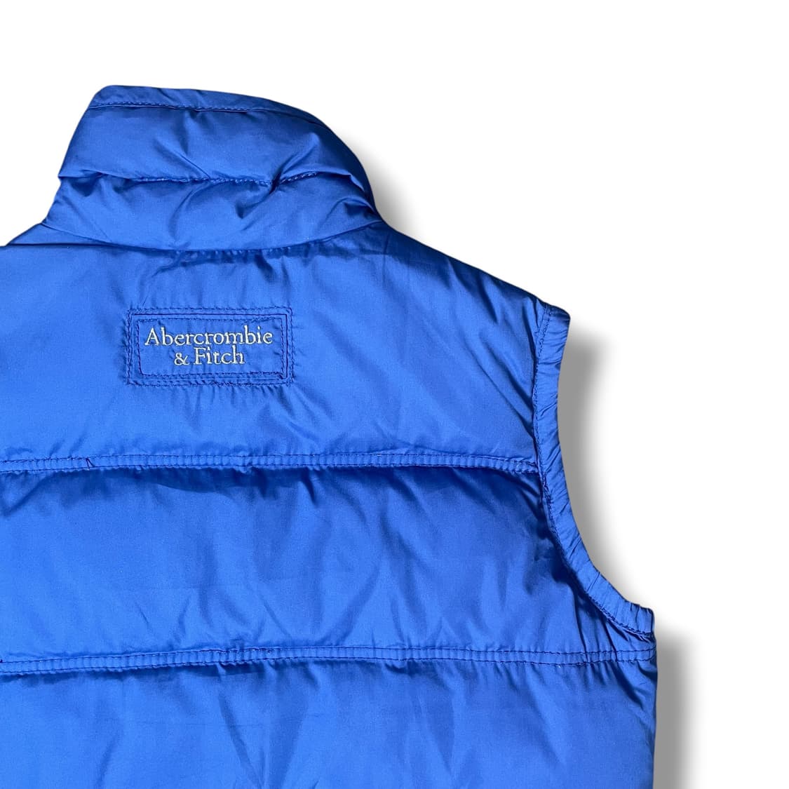 아베크롬비 블루 패딩 조끼 S 상품이미지3