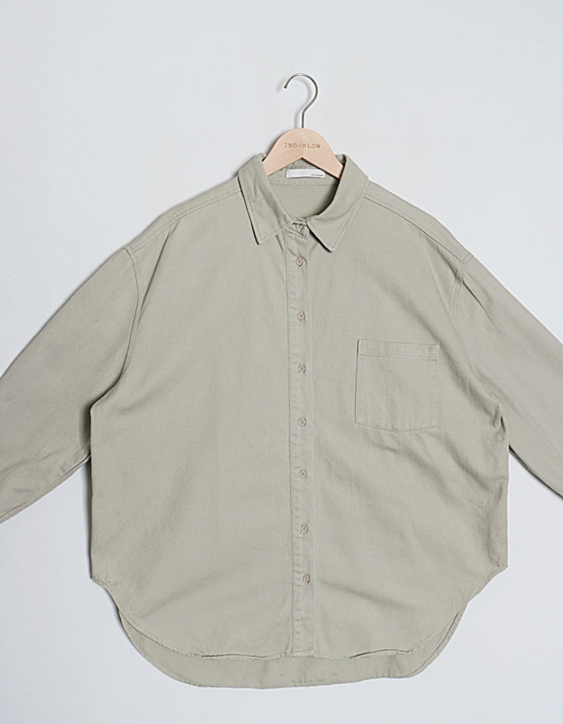 AUNT MARIE'S Twill Over Shirts 상품이미지2