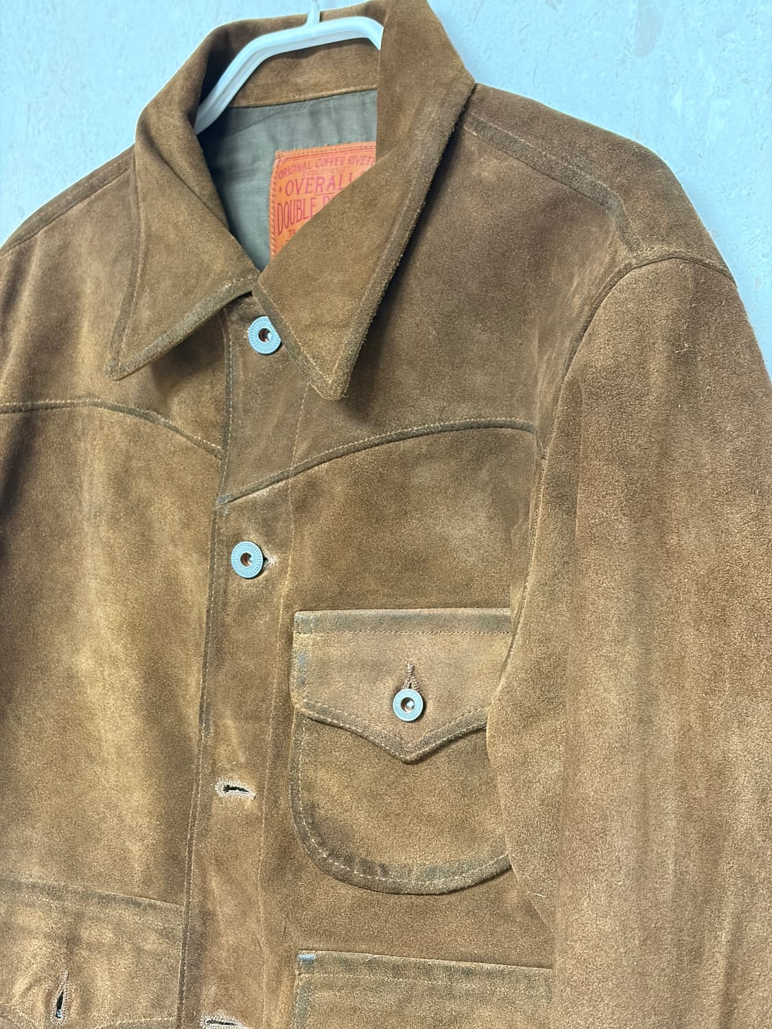 더블알엘 RRL 러프아웃 스웨이드 자켓 / S 상품이미지3