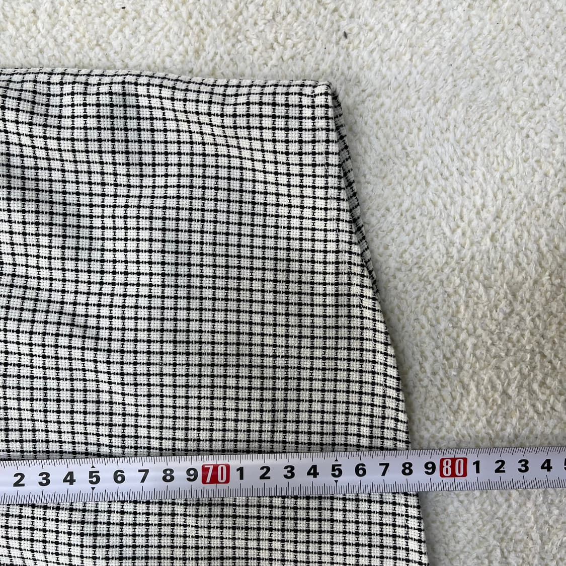 실측확인 카메테 하운드투스 체크 셔츠 0305M 상품이미지5