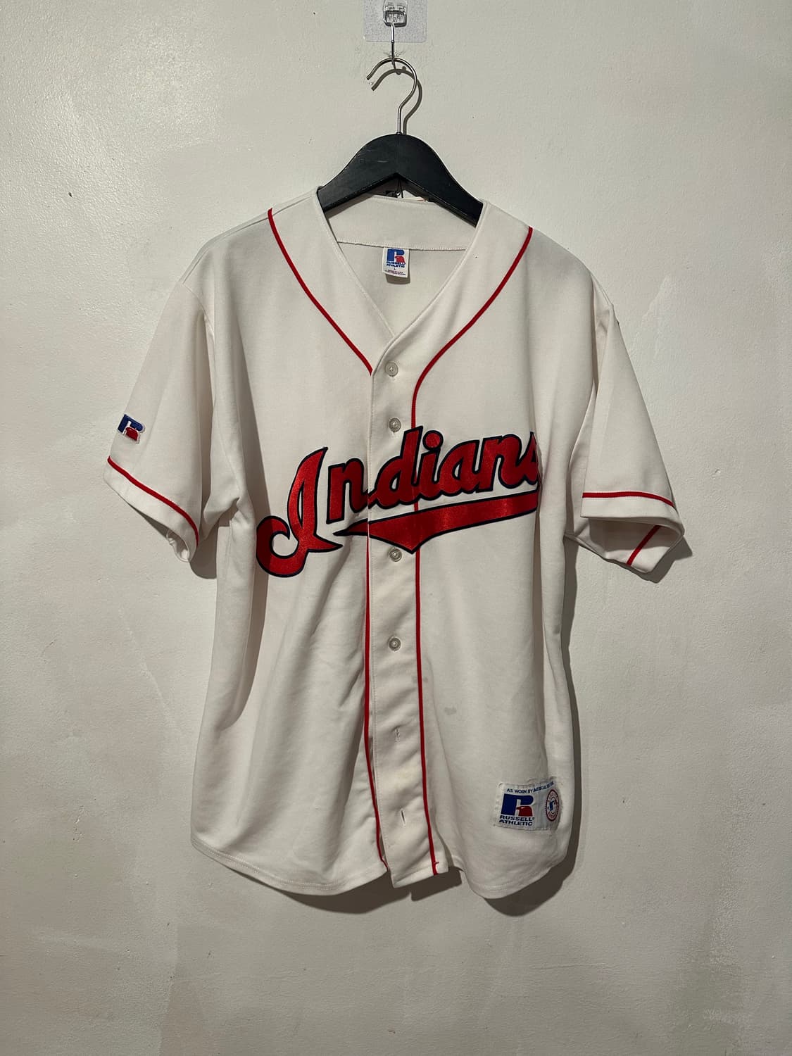 빈티지 90s 클리블랜드 인디언스 져지 상품이미지1
