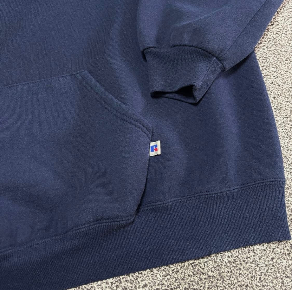 (XXL) 90s 러셀 애슬레틱 빈티지 후드 네이비 상품이미지5