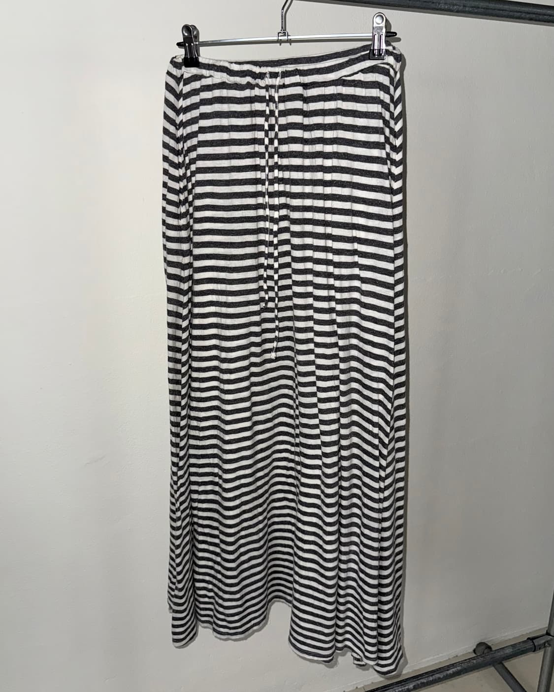 빈티지 스트라이프 맥시 스커트 상품이미지1