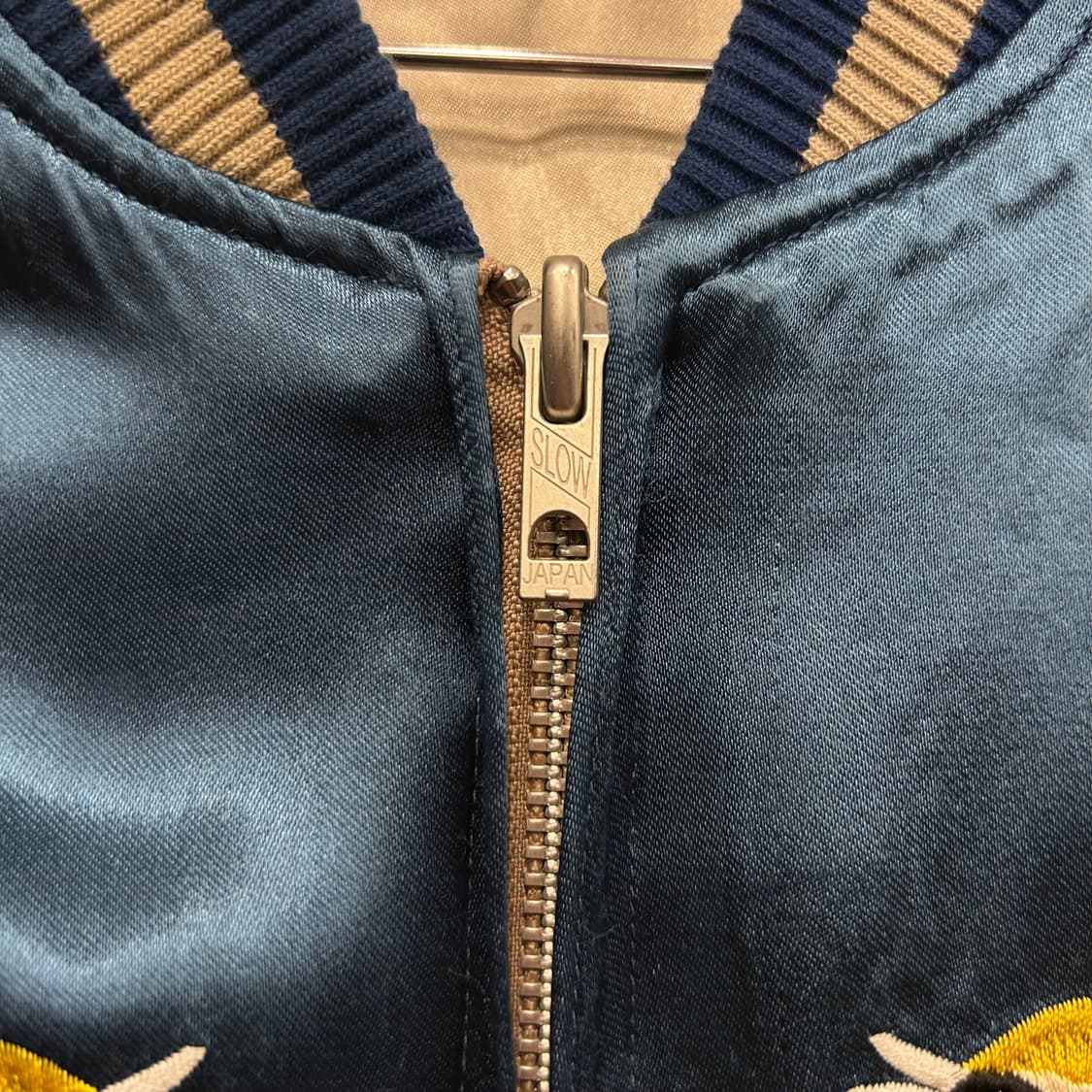 재팬빈티지 리버시블 글로시 스카잔 자켓 상품이미지3