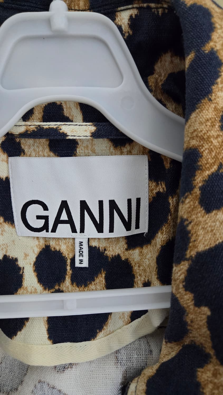 GANNI 가니 레오파드 자켓 상품이미지5