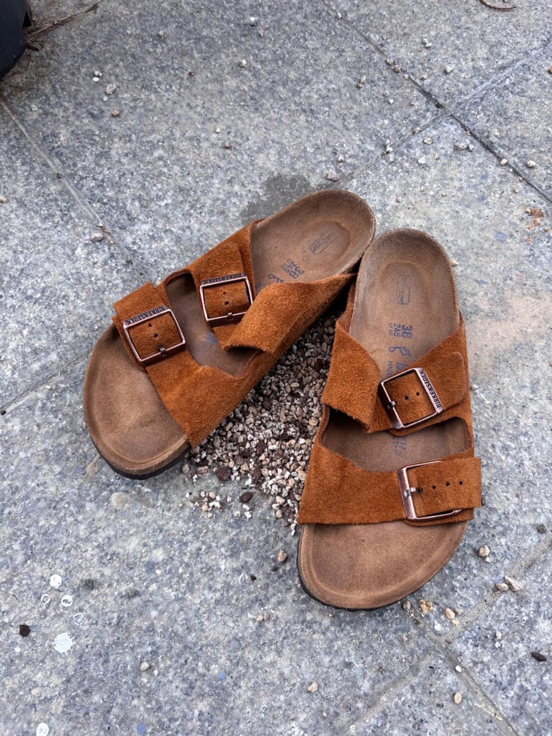 Vintage Birkenstock Suede Sandal 상품이미지1