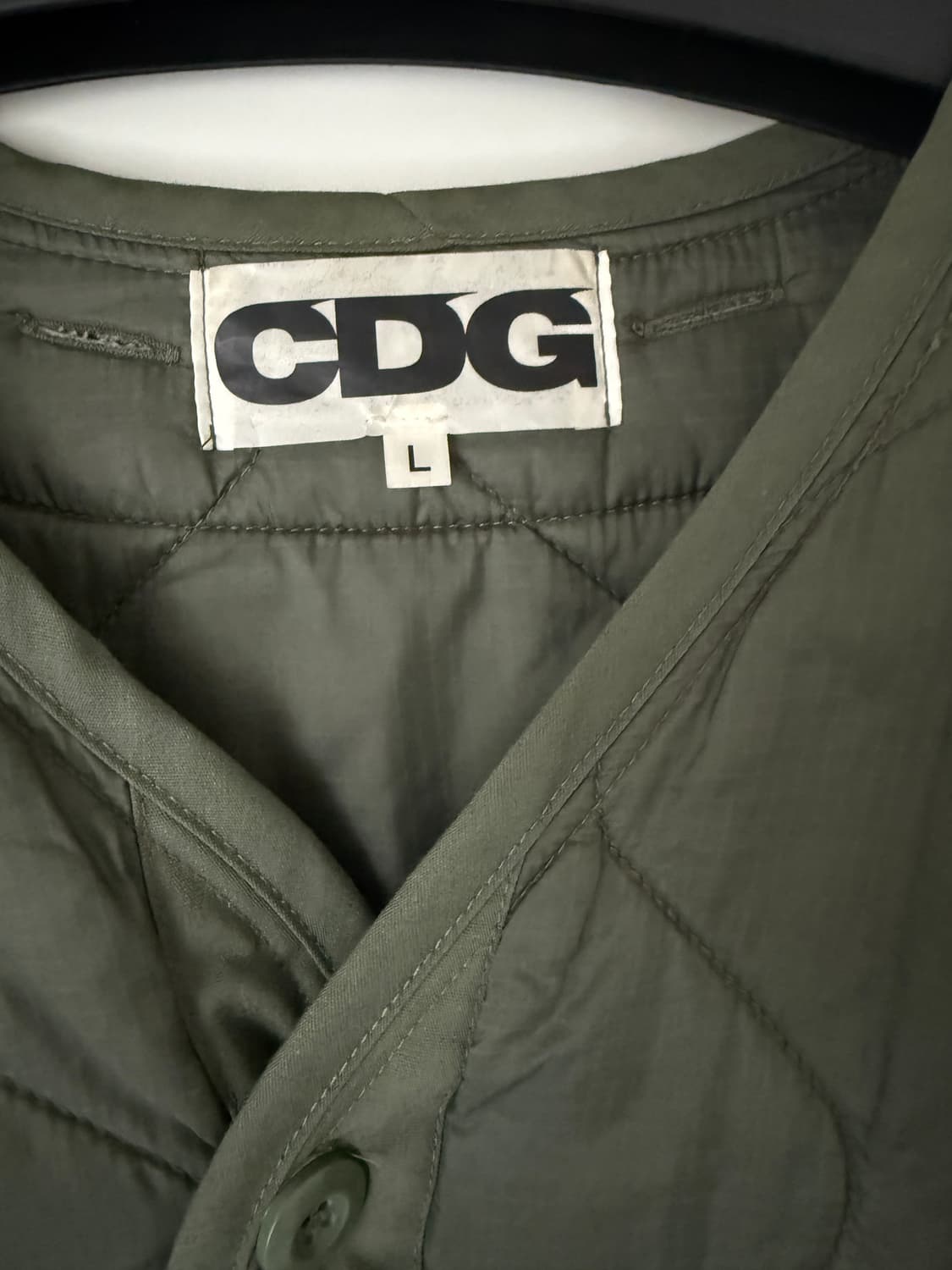 [L] 꼼데x알파인더스트리 깔깔이 상품이미지5