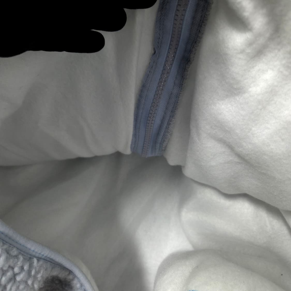 66 뽀글이 자켓 스카이 블루  상품이미지4