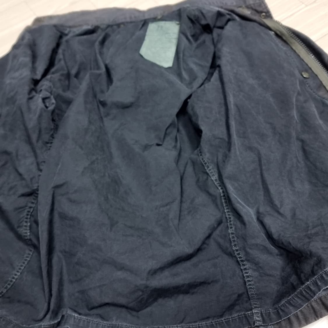 미군 우드랜드 블랙염색 m65 야상 자켓(라지레귤러) 상품이미지3