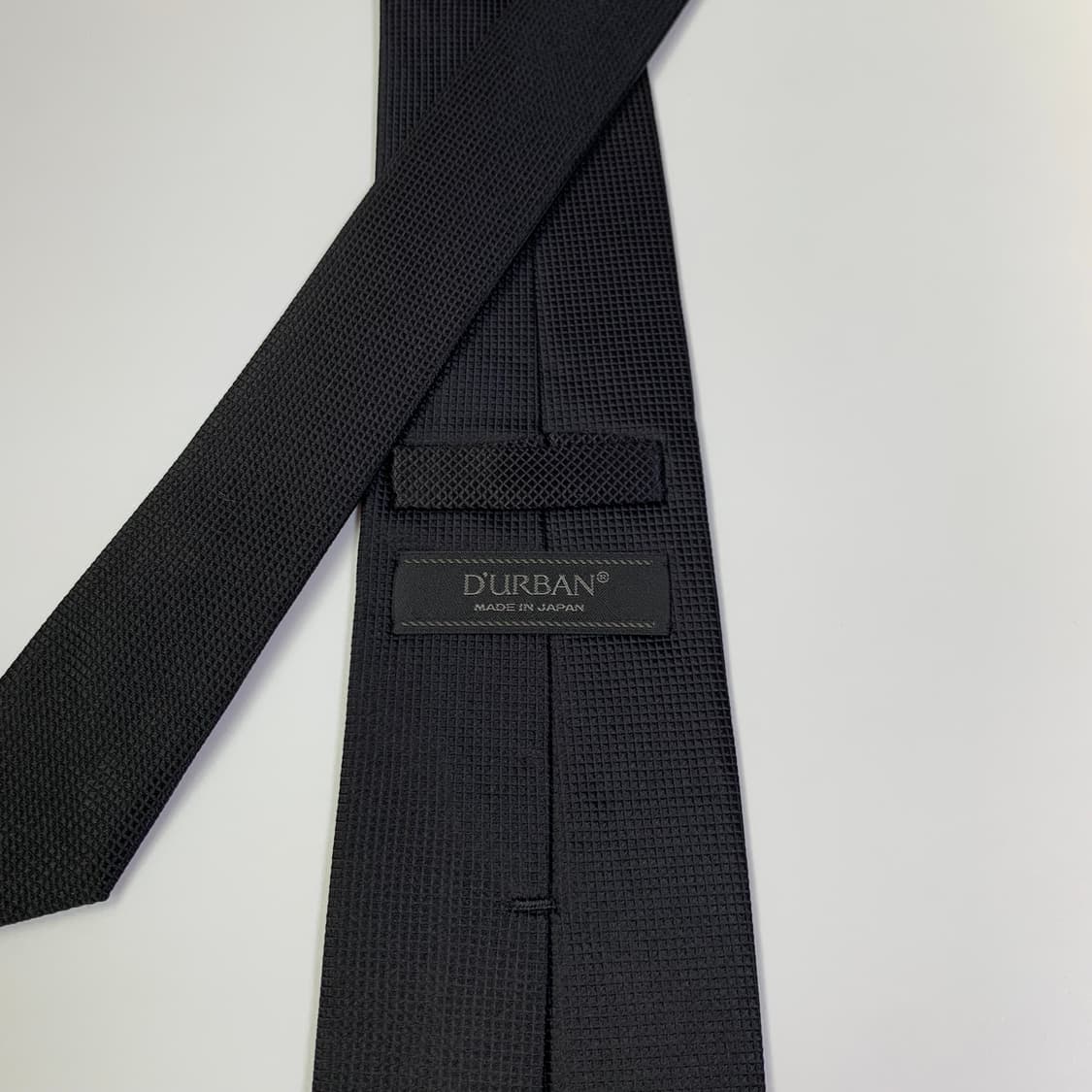 더반(DURBAN) 블랙컬러 이태리 명품넥타이 100실크 최상급 상품이미지5