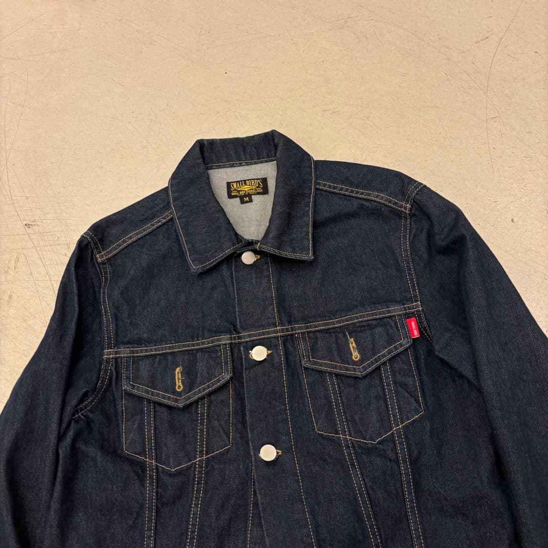 스몰버드 데님 트러커 자켓 상품이미지2