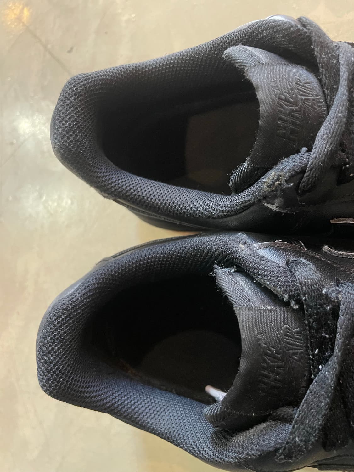 나이키 에어포스1 블랙 260 상품이미지8