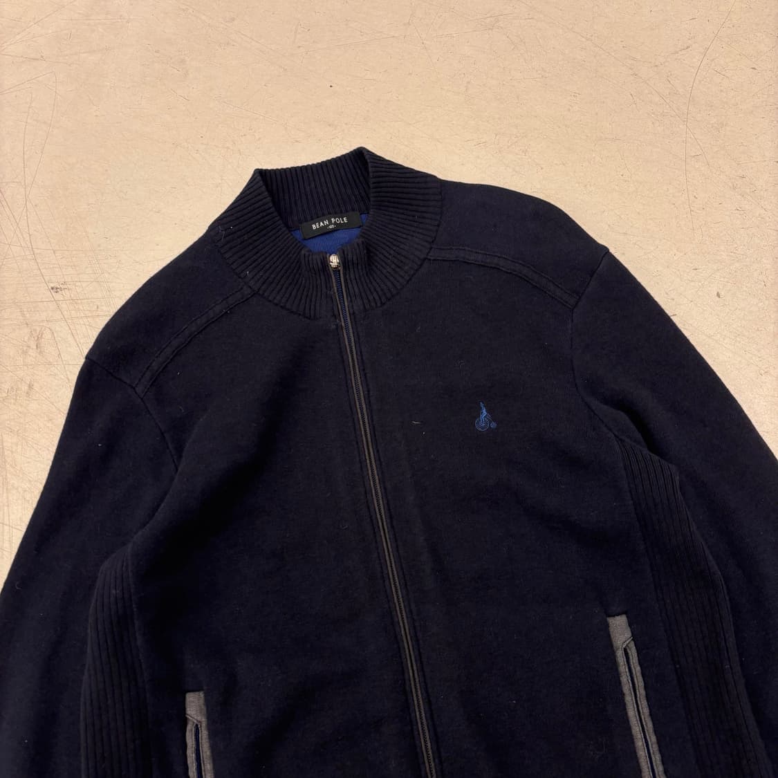 빈폴 스몰로고 니트집업 상품이미지2