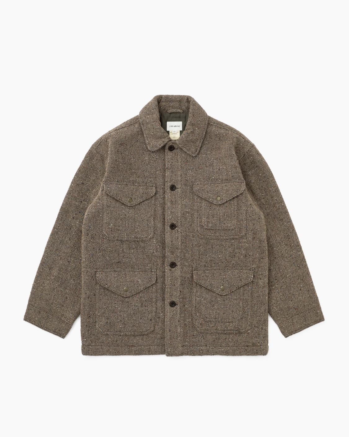 카키스 울 팀버 자켓 브라운 Wool Timber Jacket Brown 상품이미지1