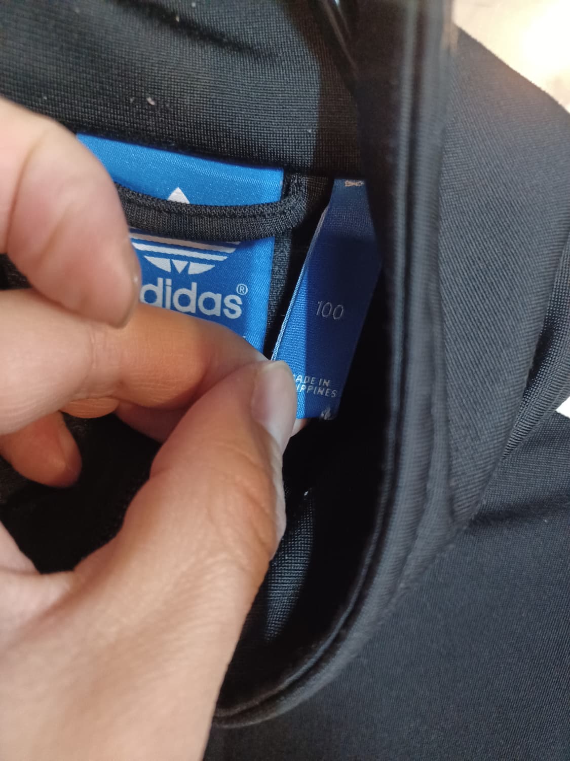 아디다스 파이어버드 트랙탑 져지 검흰 100 상품이미지3