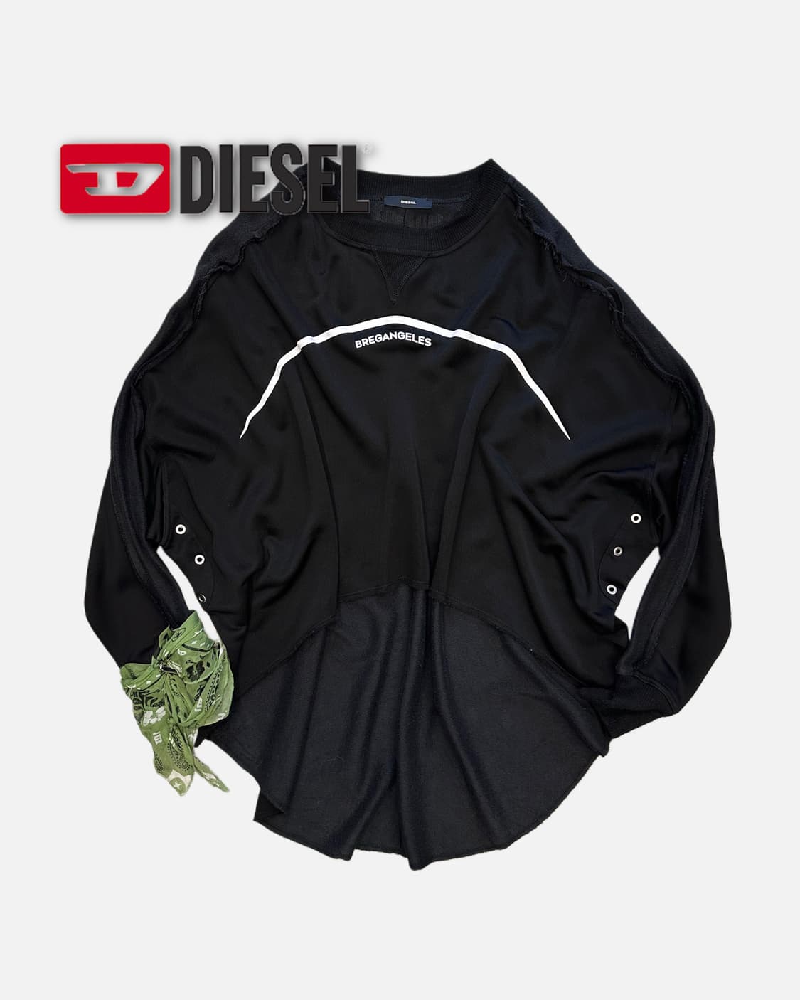 unbalance bandana sweat-shirt 상품이미지1