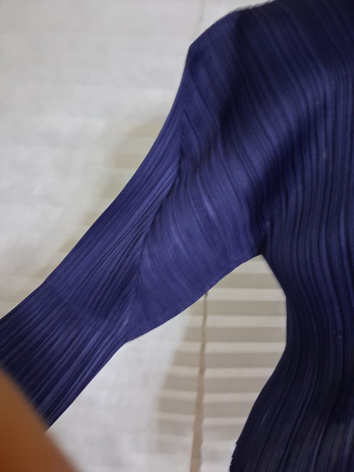 플리츠플리즈 플리츠 셔츠 네이비 3사이즈 상품이미지5