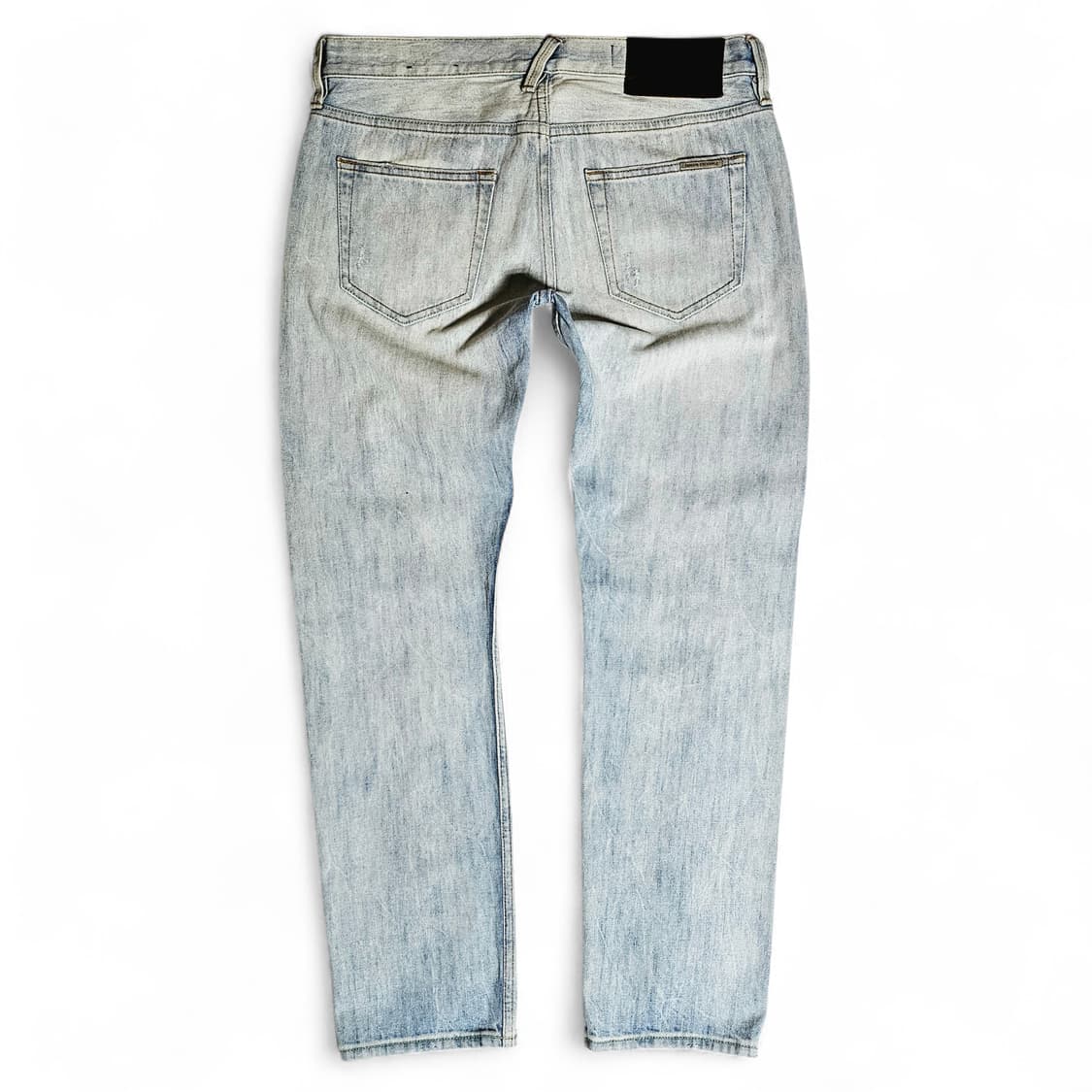 [실측32][알마니 익스체인지] 스트레이트 잼브 드로이트 라이트인디고 상품이미지2