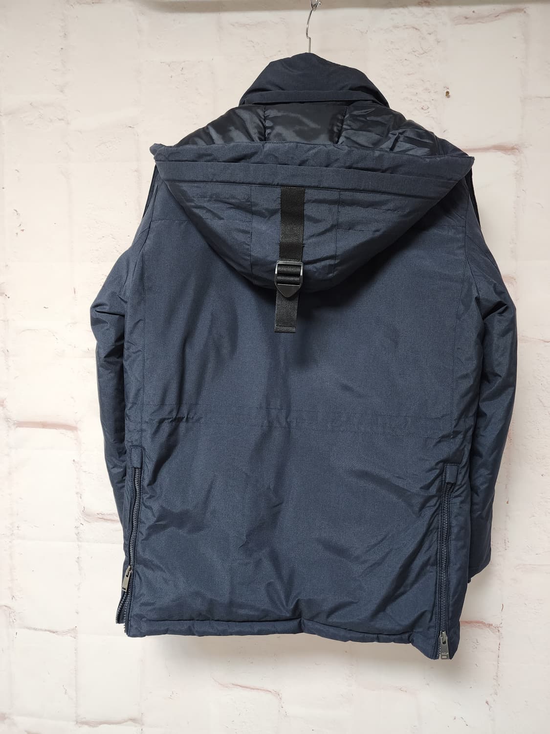 크로커다일 네이비 패딩 점퍼 상품이미지3