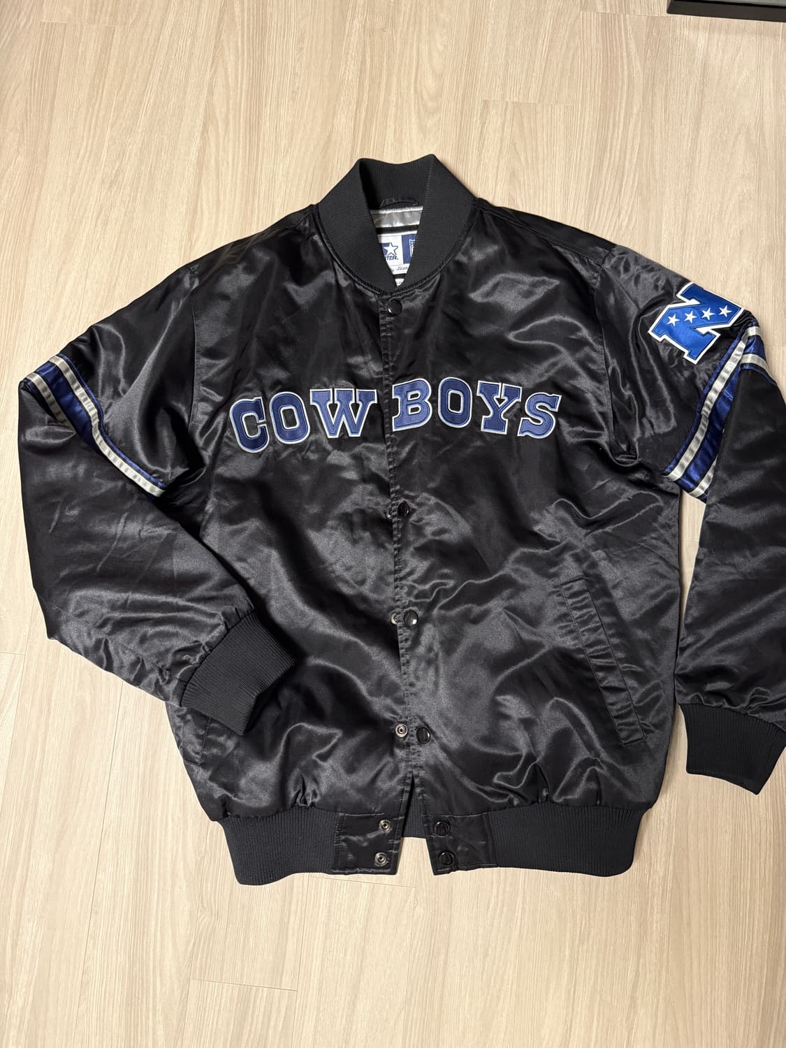 스타터 NFL 댈러스 카우보이스 바시티 자켓 상품이미지1