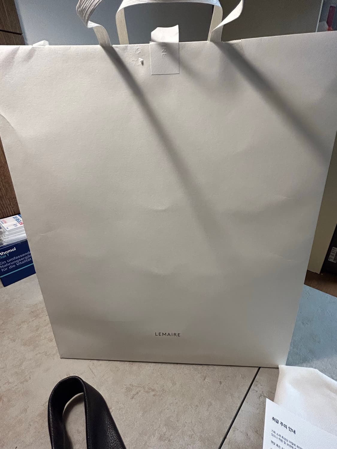 르메르 크루아상백 미디움 다크초콜릿(갤러리아9월 구입) 상품이미지7