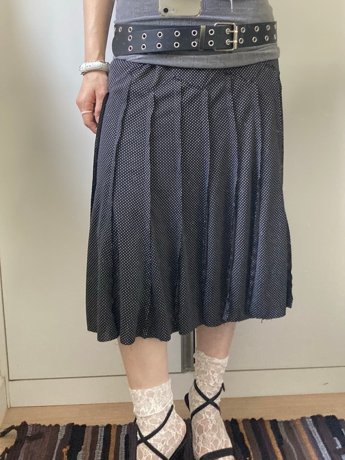 긱시크 모노톤 빈티지 코디세트 3pcs 상품이미지9