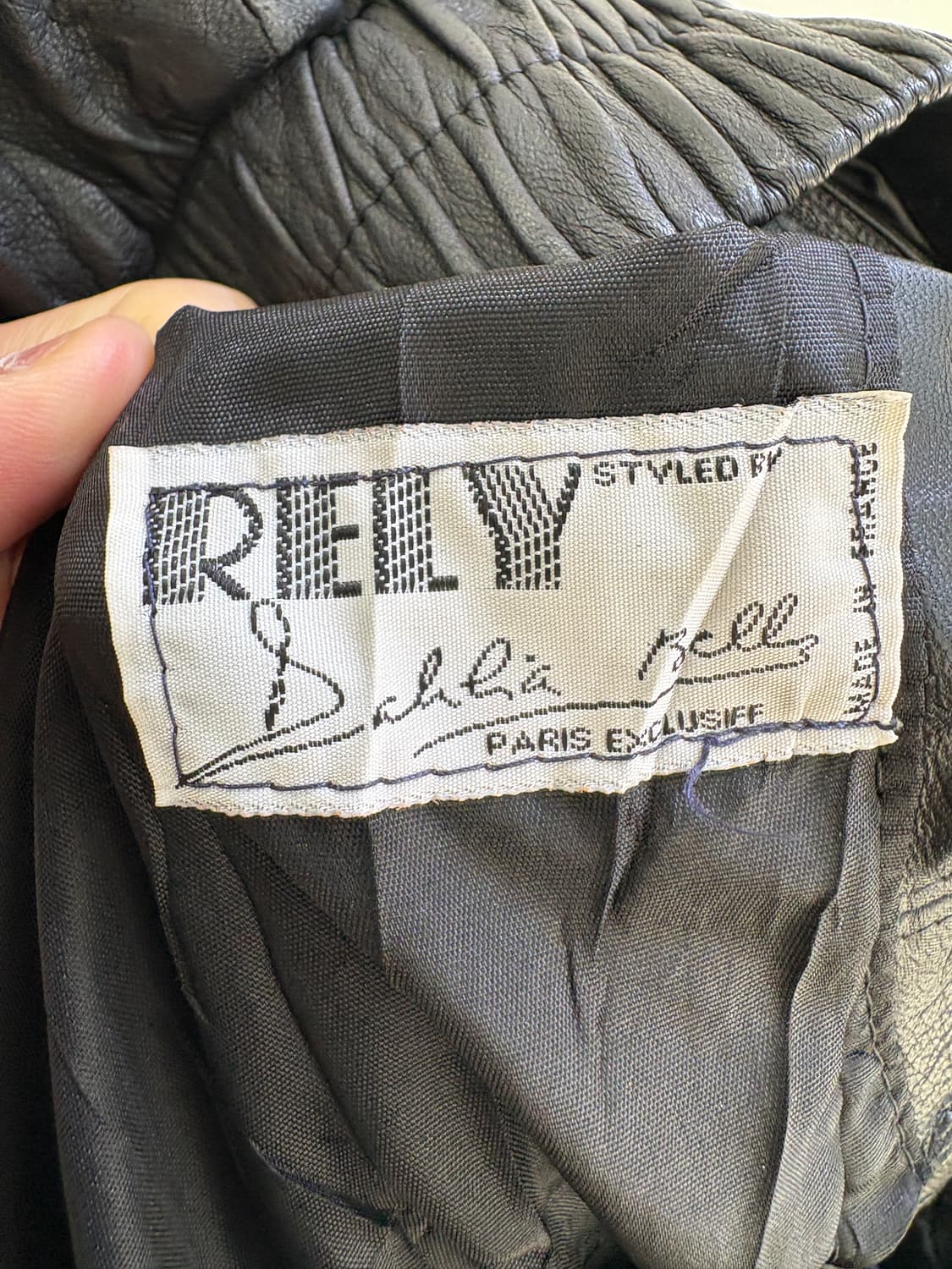 RELY (Made in France) 레더자켓 상품이미지6