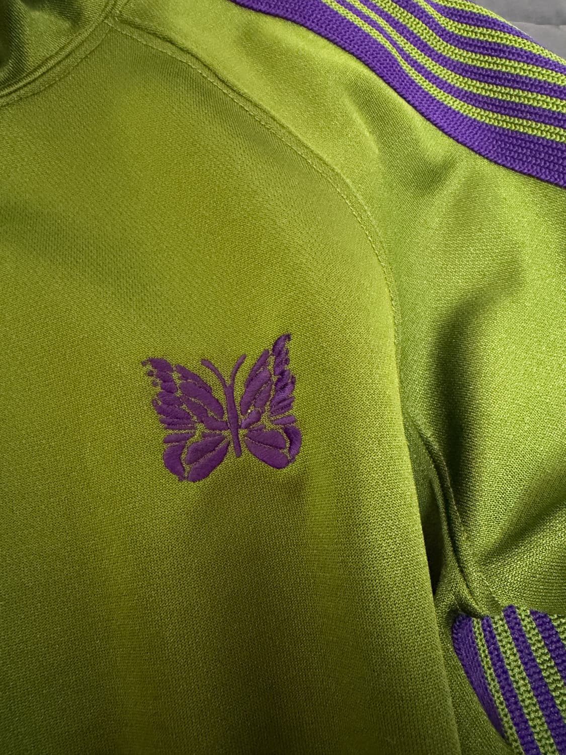 니들스 트랙자켓 아이비그린 xs 상품이미지2