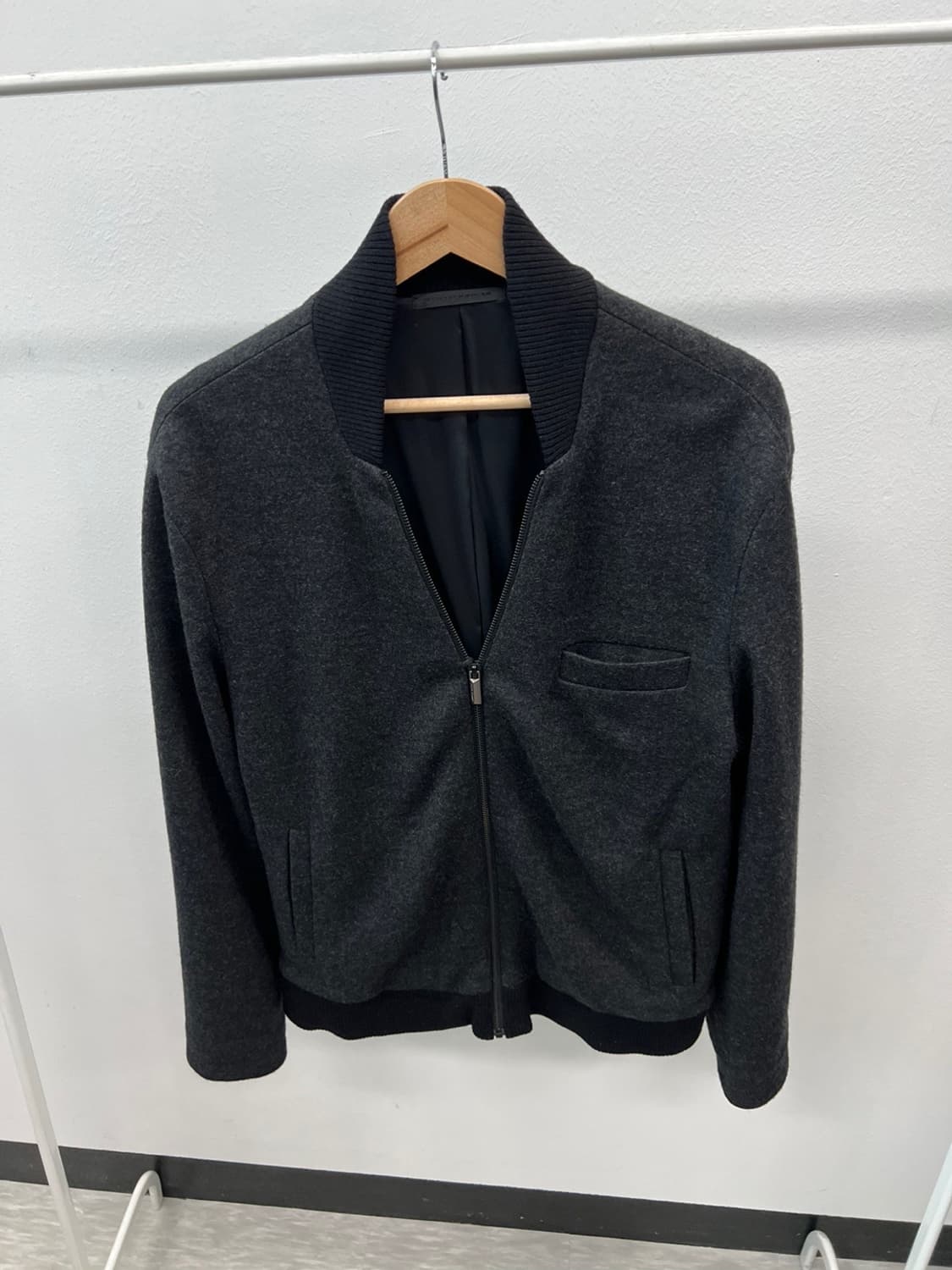 105) 우영미 니트 블루종 상품이미지1