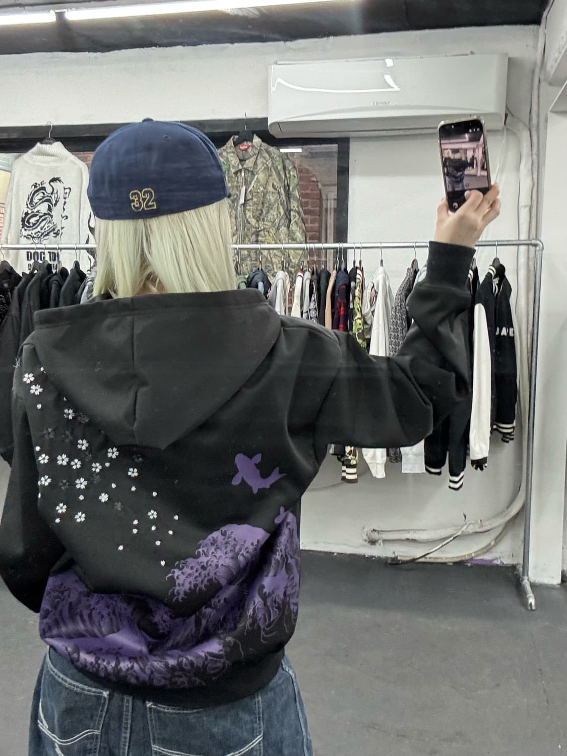 카라쿠리 타마시 오리엔탈 후드집업 상품이미지7