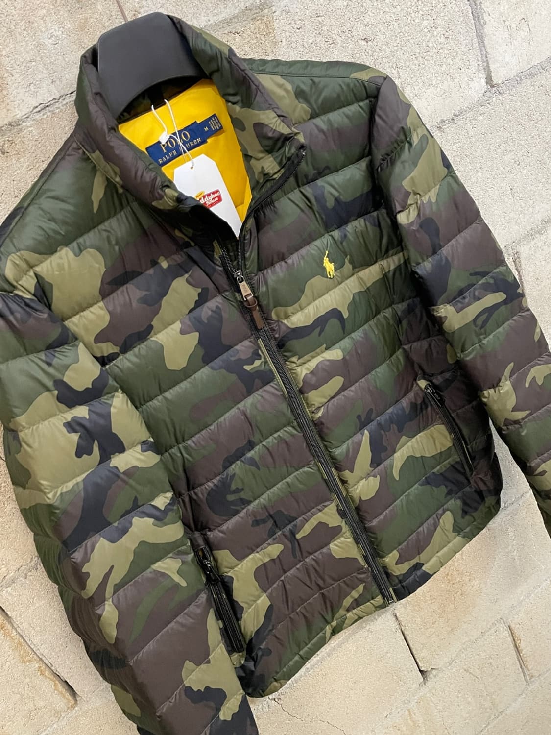 폴로 랄프로렌 카모 경량 패딩  상품이미지3