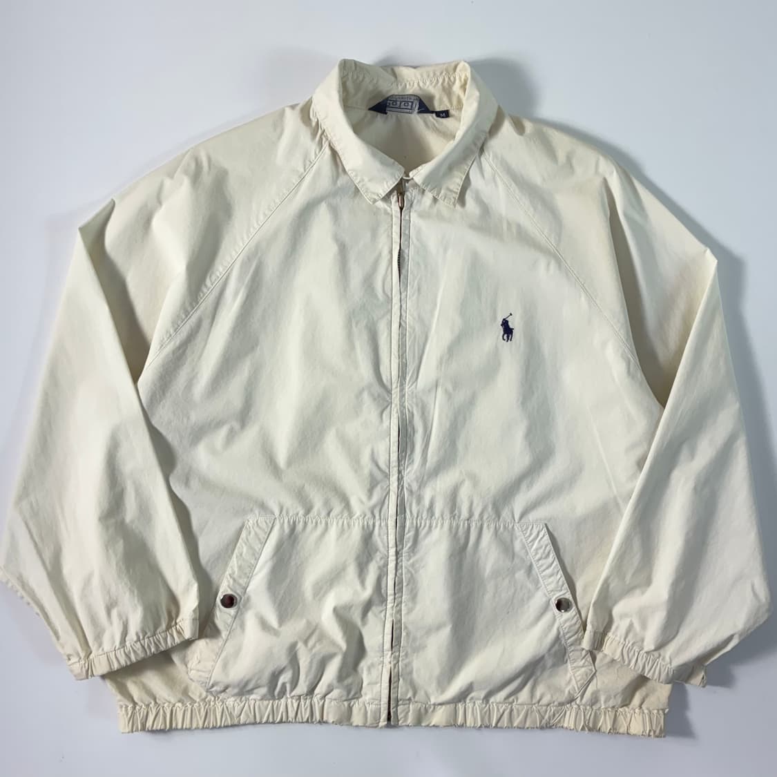 Polo 폴로 랄프로렌 90‘s 아이보리 블루종 자켓 상품이미지1