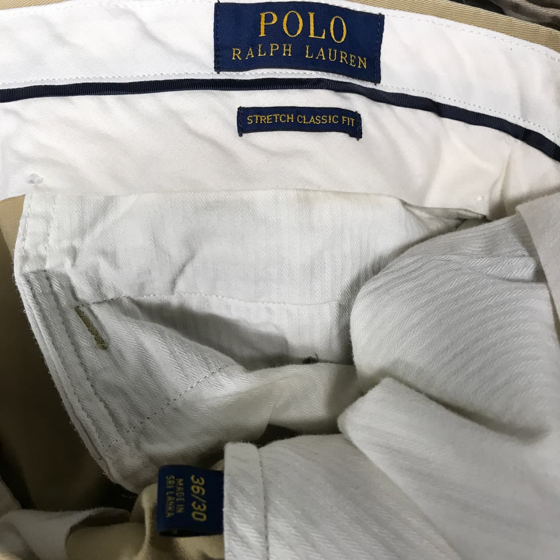 폴로 랄프로렌 베이지 치노 팬츠 36/30 상품이미지6