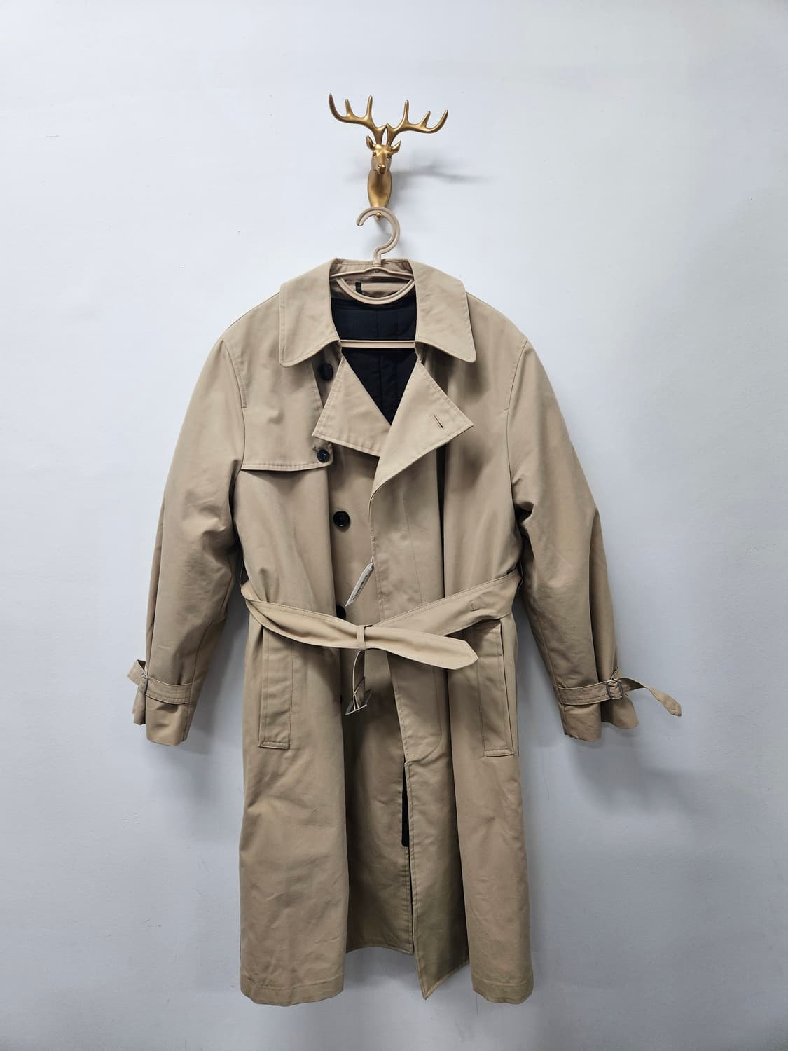 유니폼브릿지 벨티드 코트 상품이미지1