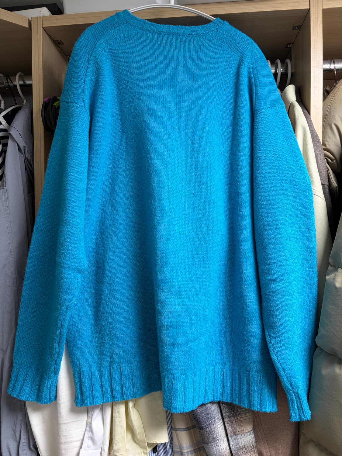 23FW 오라리 셰틀랜드 울 캐시미어 니트 5사이즈 상품이미지2