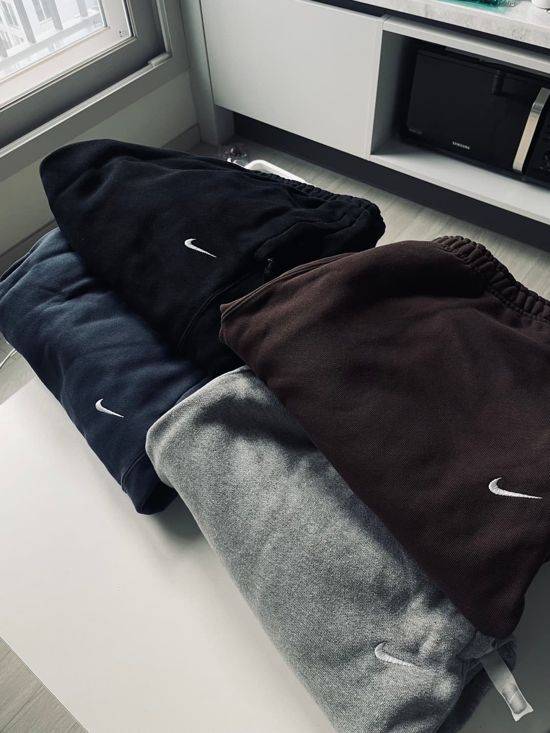 나이키 솔로 스우시 팬츠 XL (기모) 상품이미지1