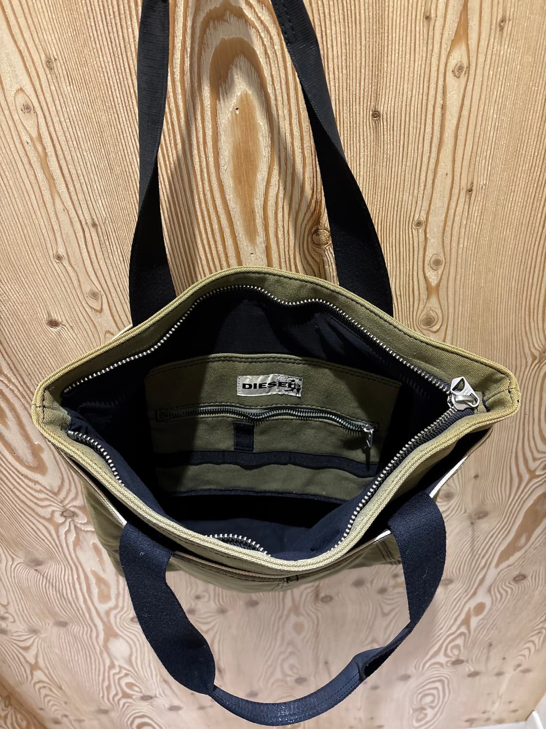 디젤 그래픽 캔버스 토트백 상품이미지8