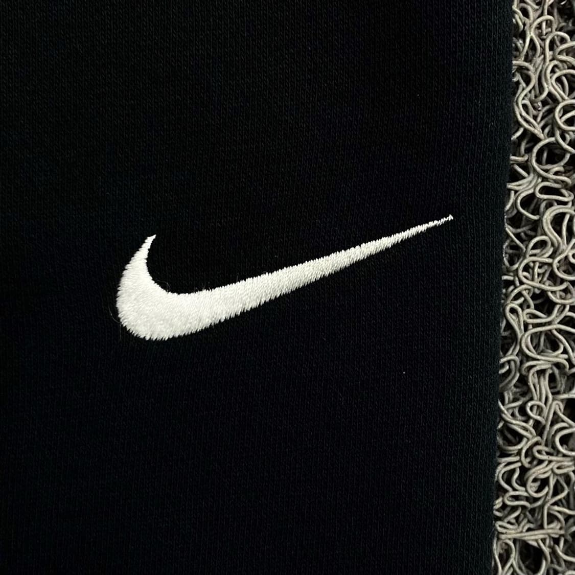 Nike 나이키 자수 스우시 블랙 코튼 조거팬츠 상품이미지3