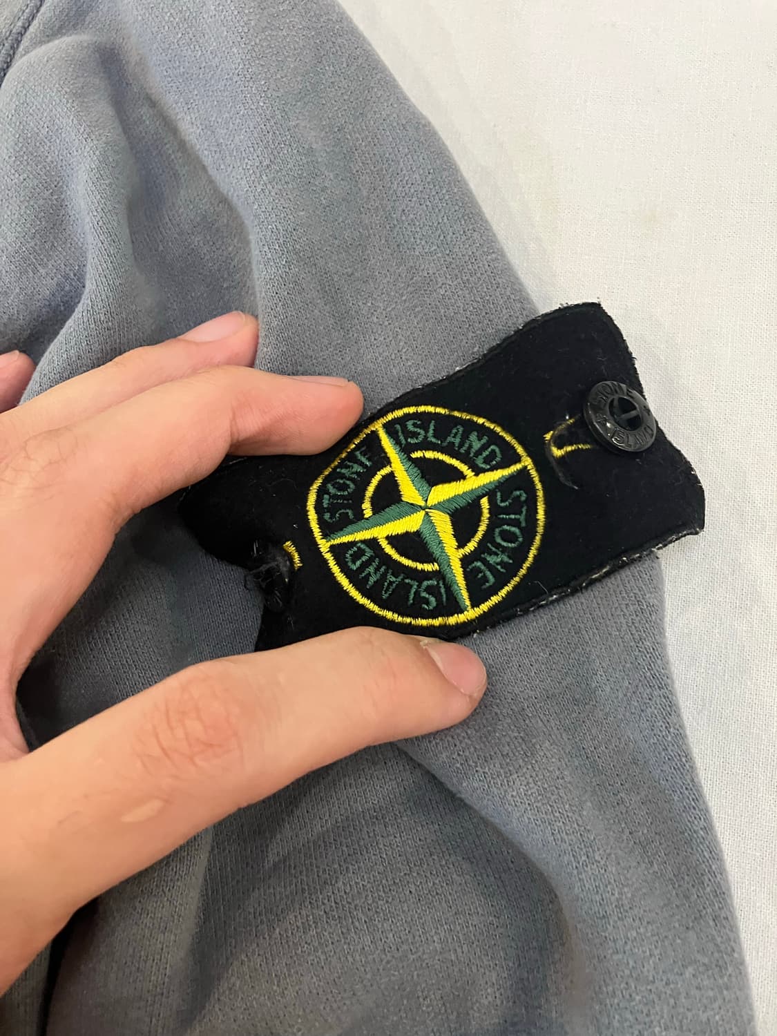 희귀컬러) 19FW 스톤아일랜드 소라색 맨투맨 상품이미지2